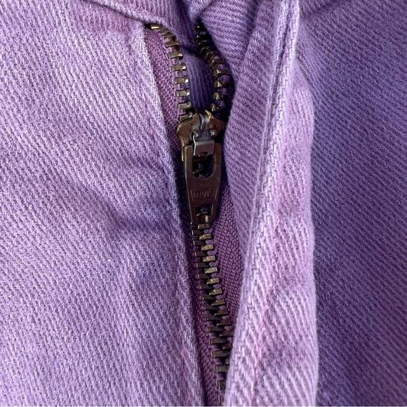 Vintage Y2K Levi’s 550 relaxed fit tapered leg pink jeans Size 14 Mis M - Picture 5 of 7